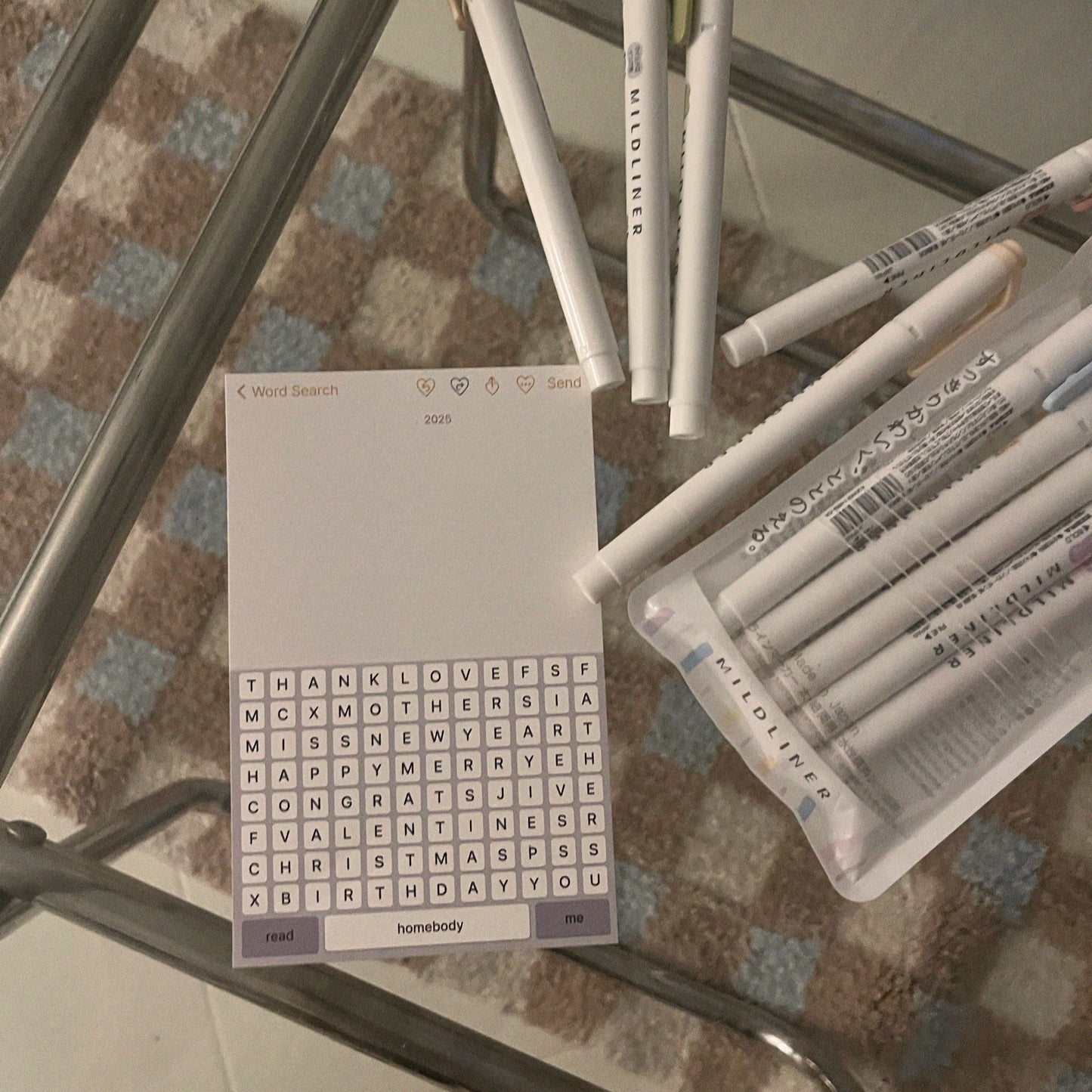 Word Search Cards